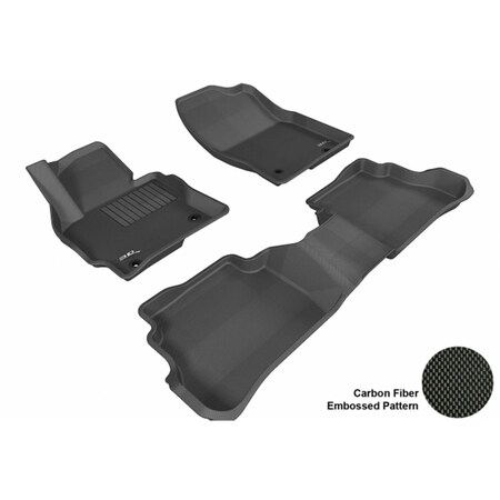 3D Maxpider MAZDA CX-5 2013-2014 KAGU BLACK R1 R2 Floor Mat 3D584273